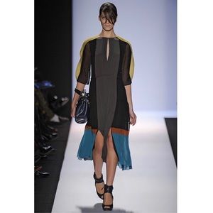 EUC BCBG runway silk dress